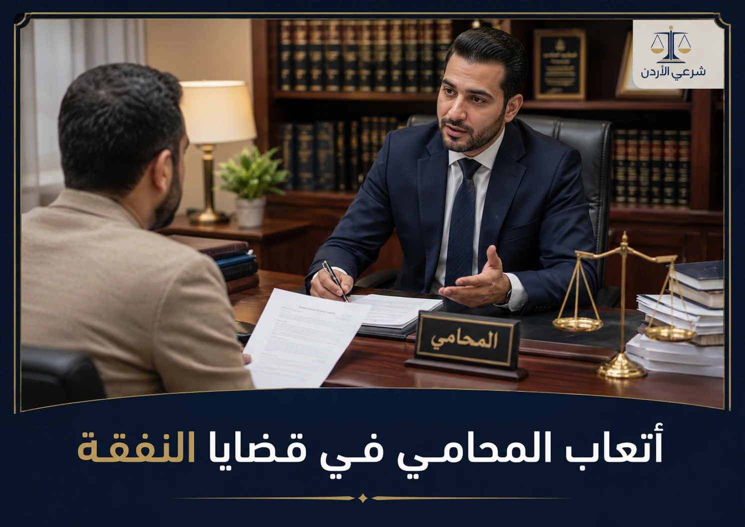 أتعاب المحامي في قضايا النفقة