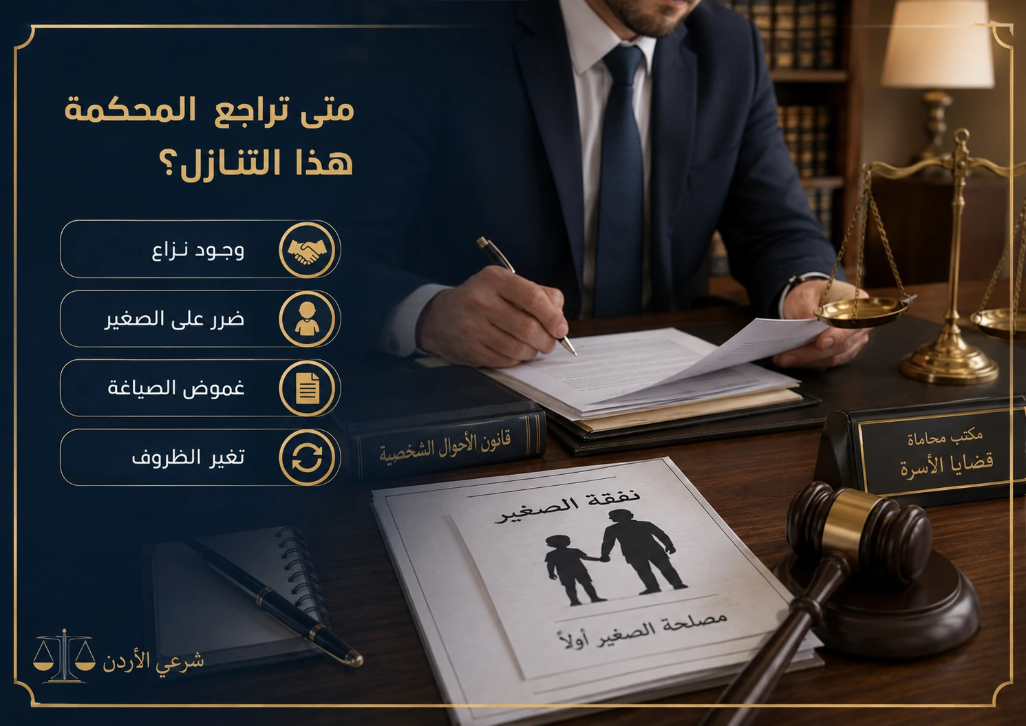 متى تراجع المحكمة هذا التنازل