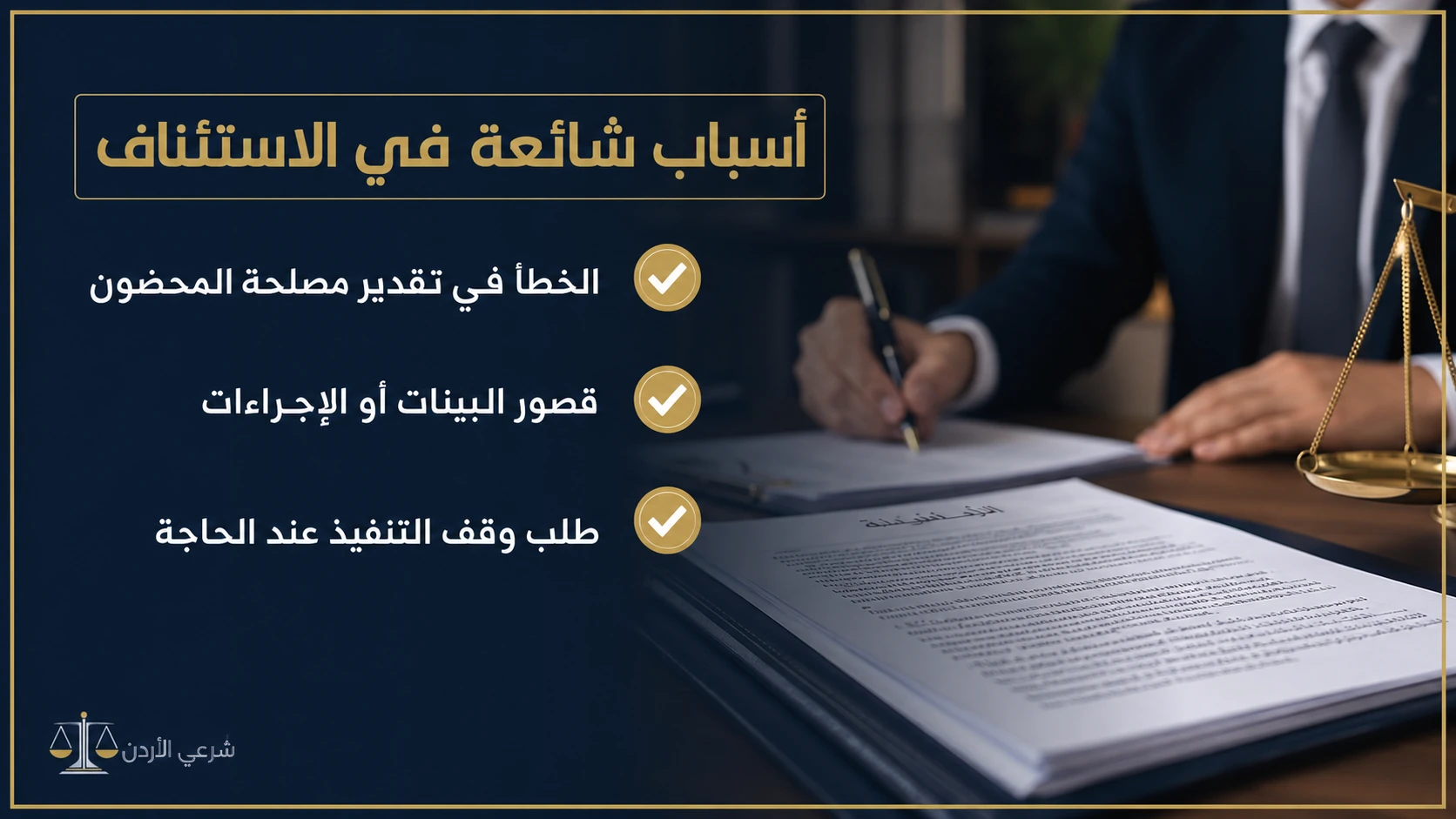 أسباب شائعة للاستئناف في قضايا الحضانة