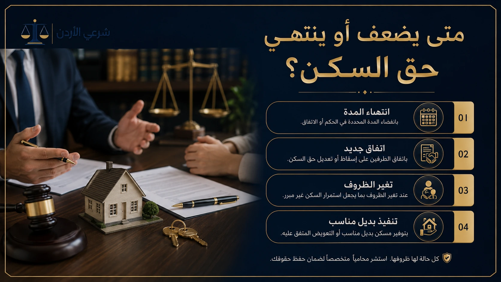 إرشادات لفهم حق المطلقة في السكن بعد الطلاق