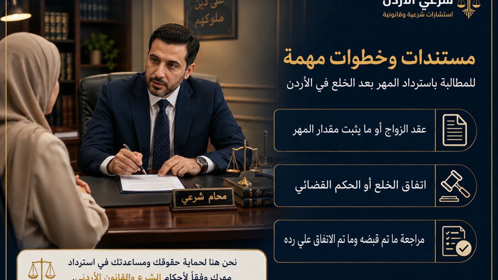 مستندات وخطوات استرجاع المهر بعد الخلع