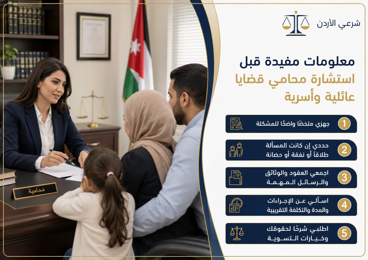 معلومات مفيدة قبل استشارة محامي قضايا عائلية