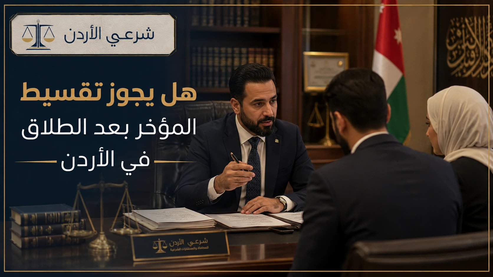 هل يجوز تقسيط المؤخر بعد الطلاق في الأردن