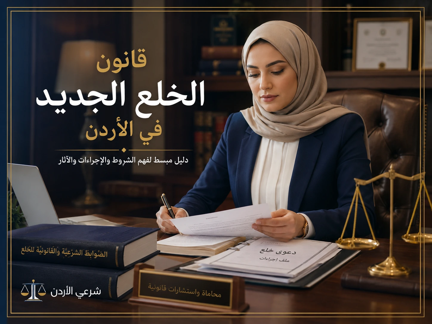 قانون الخلع الجديد في الأردن أمام المحاكم الشرعية