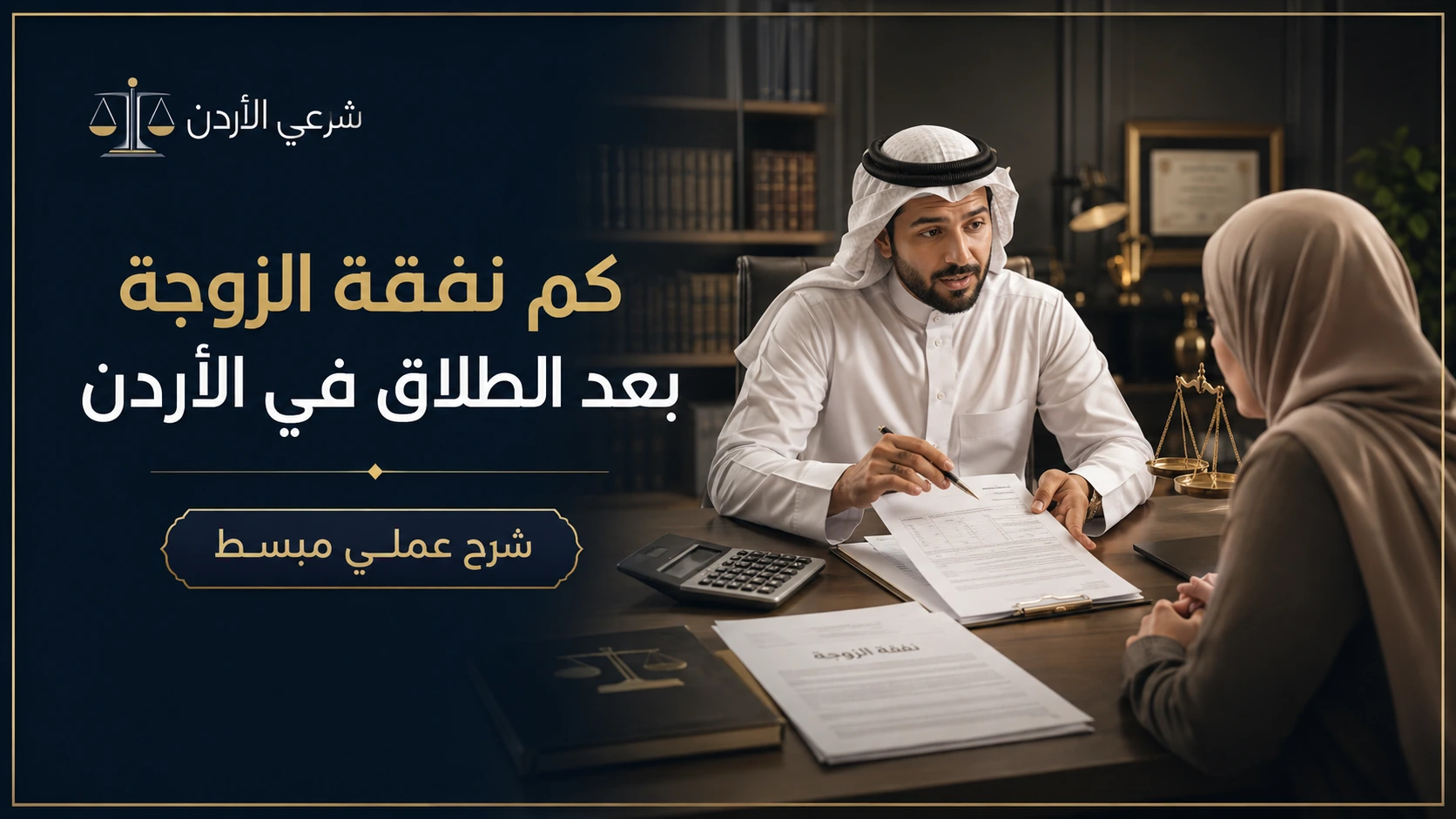 كم نفقة الزوجة بعد الطلاق في الأردن