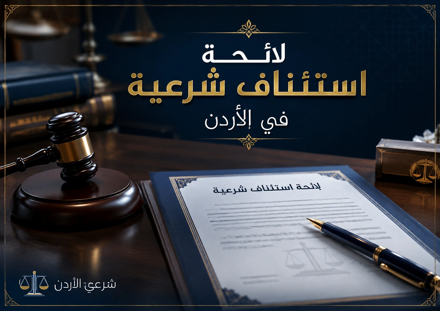 لائحة استئناف شرعية في الأردن