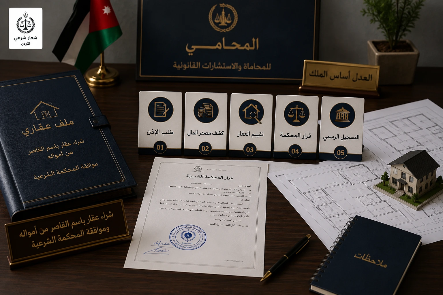 إجراءات شراء عقار باسم القاصر بإذن المحكمة