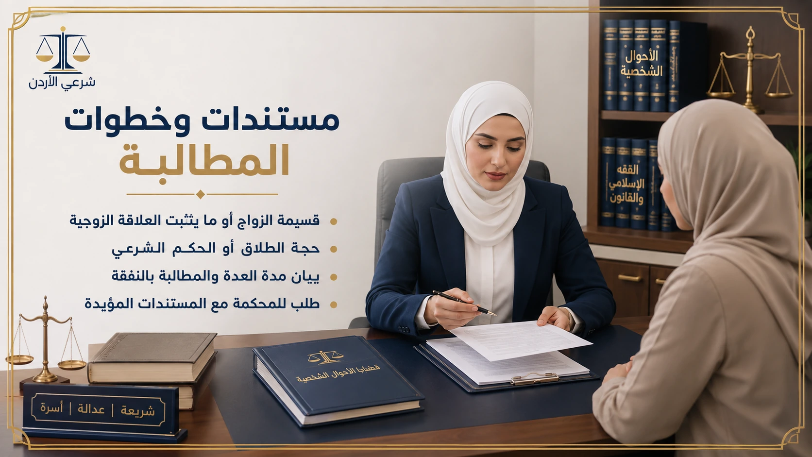 مستندات دعوى نفقة العدة