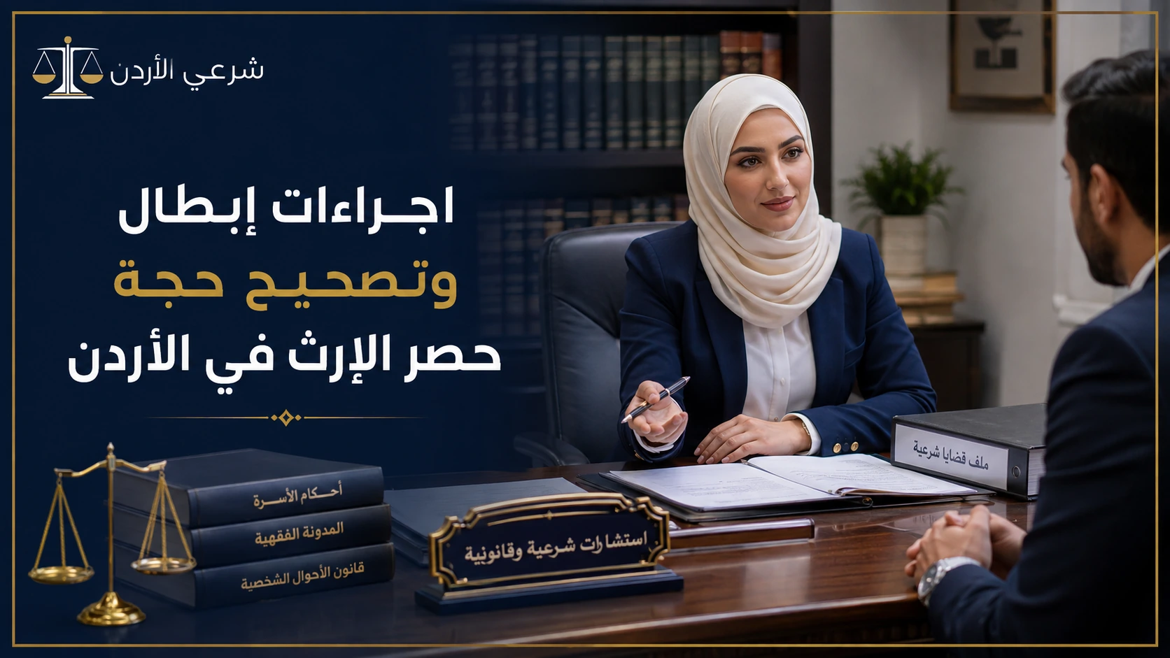 اجراءات إبطال وتصحيح حجة حصر الإرث في الأردن