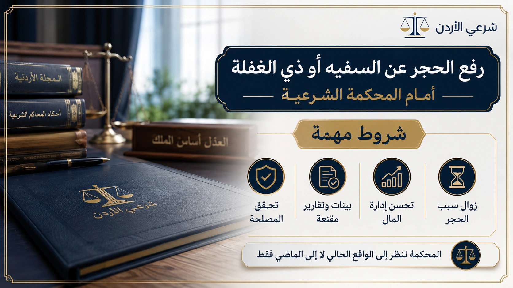 شروط رفع الحجر عن السفيه أو ذي الغفلة