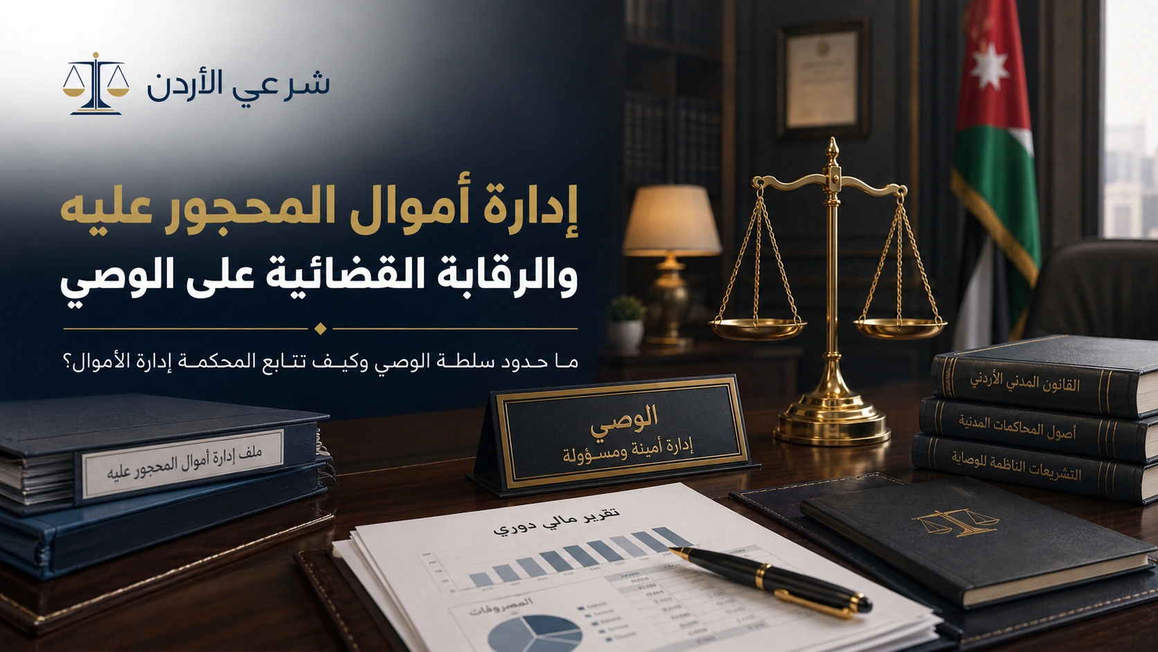 إدارة أموال المحجور عليه والرقابة القضائية على الوصي