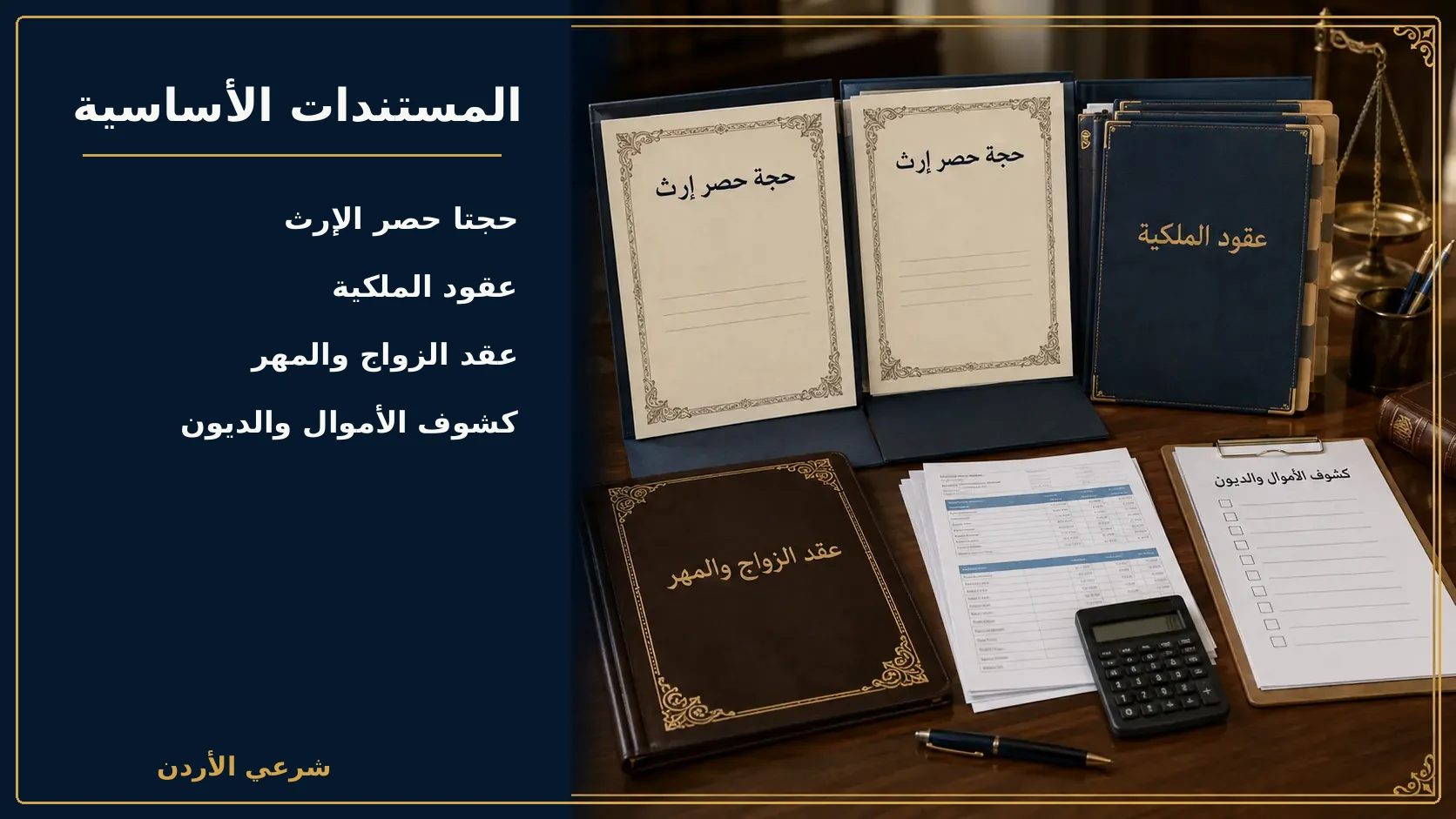 مستندات تقسيم ميراث الأم قبل الأب