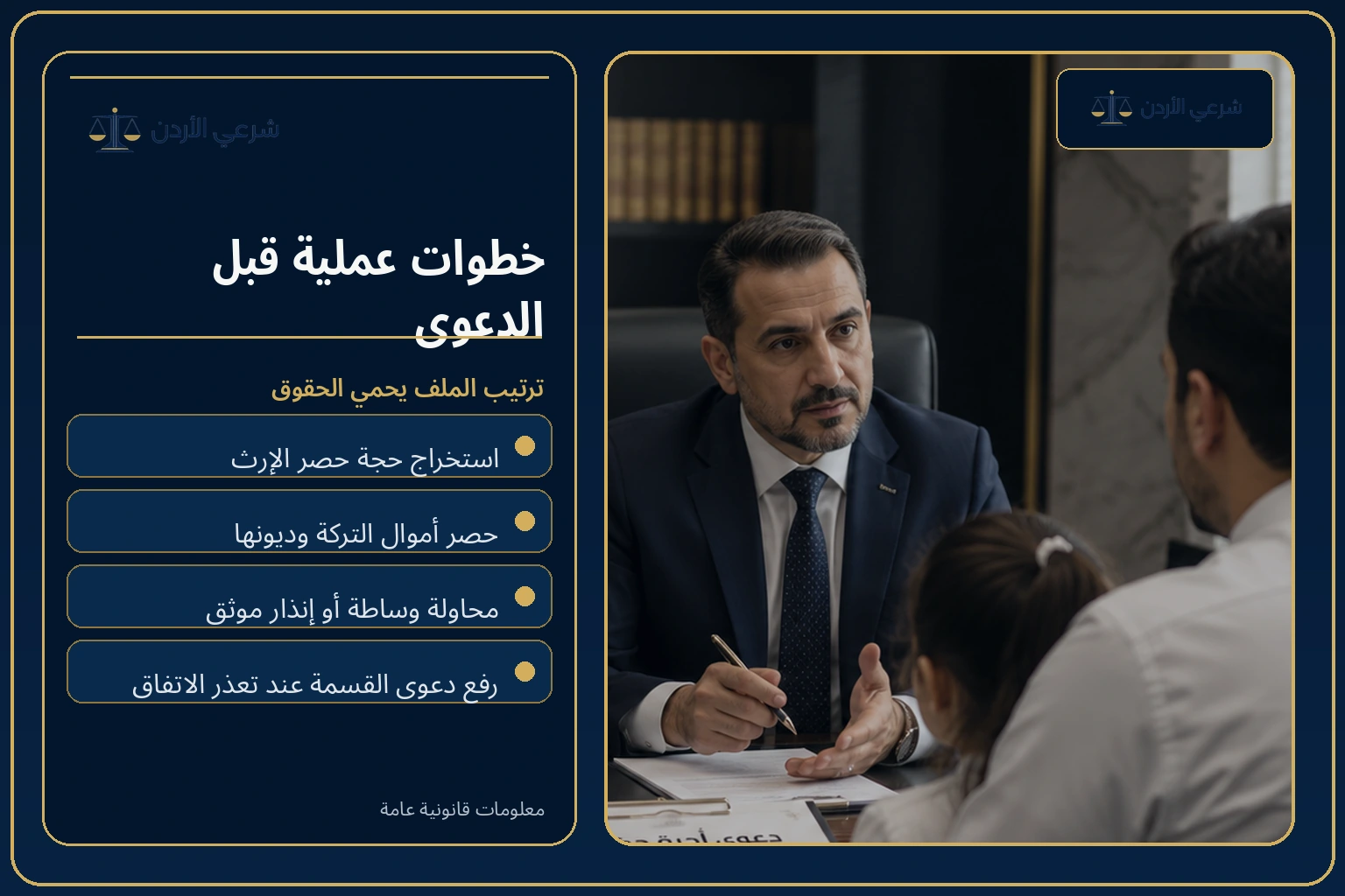 المستندات المطلوبة عند رفض تقسيم التركة