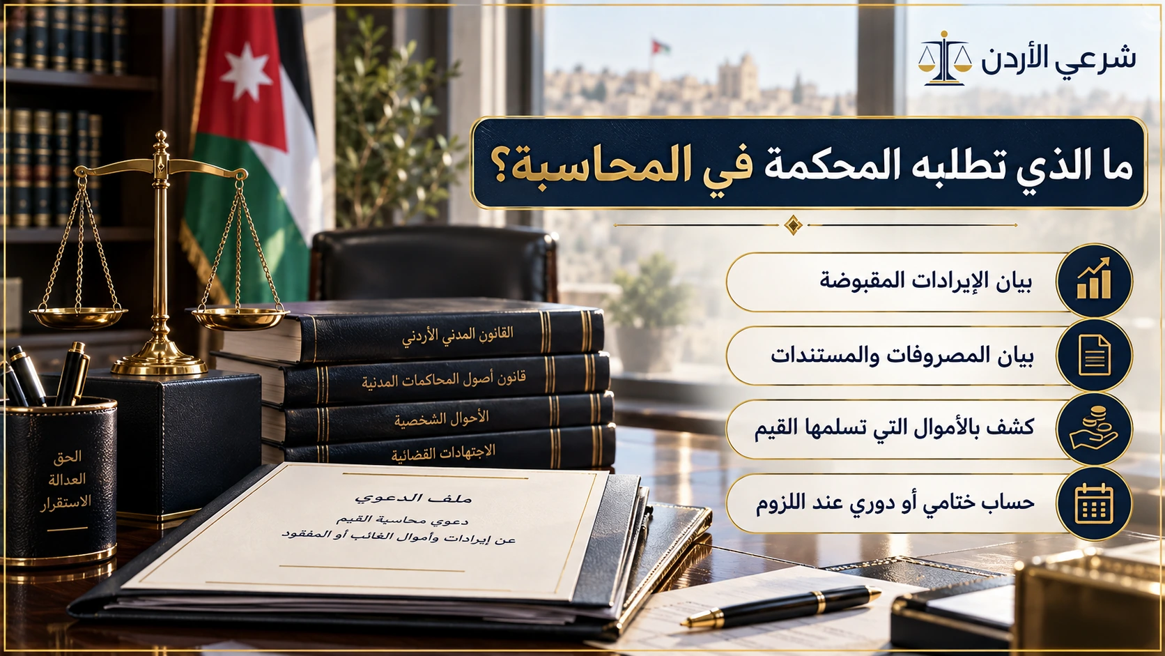 ما الذي تطلبه المحكمة في محاسبة القيم