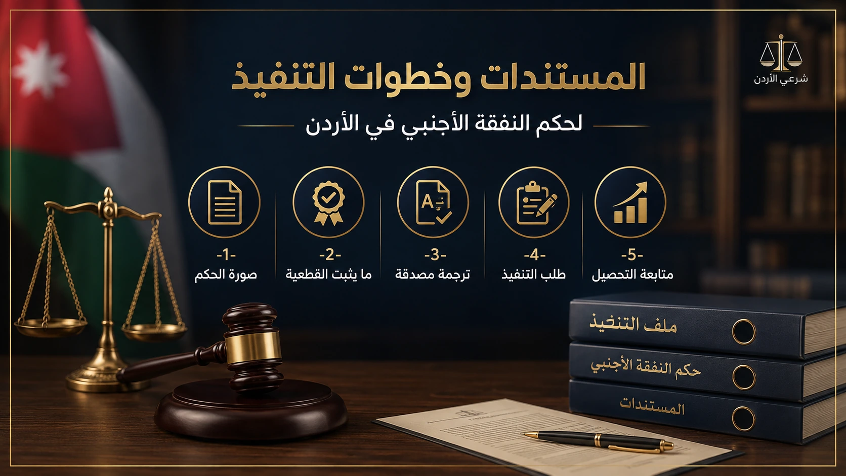 المستندات وخطوات تنفيذ حكم النفقة