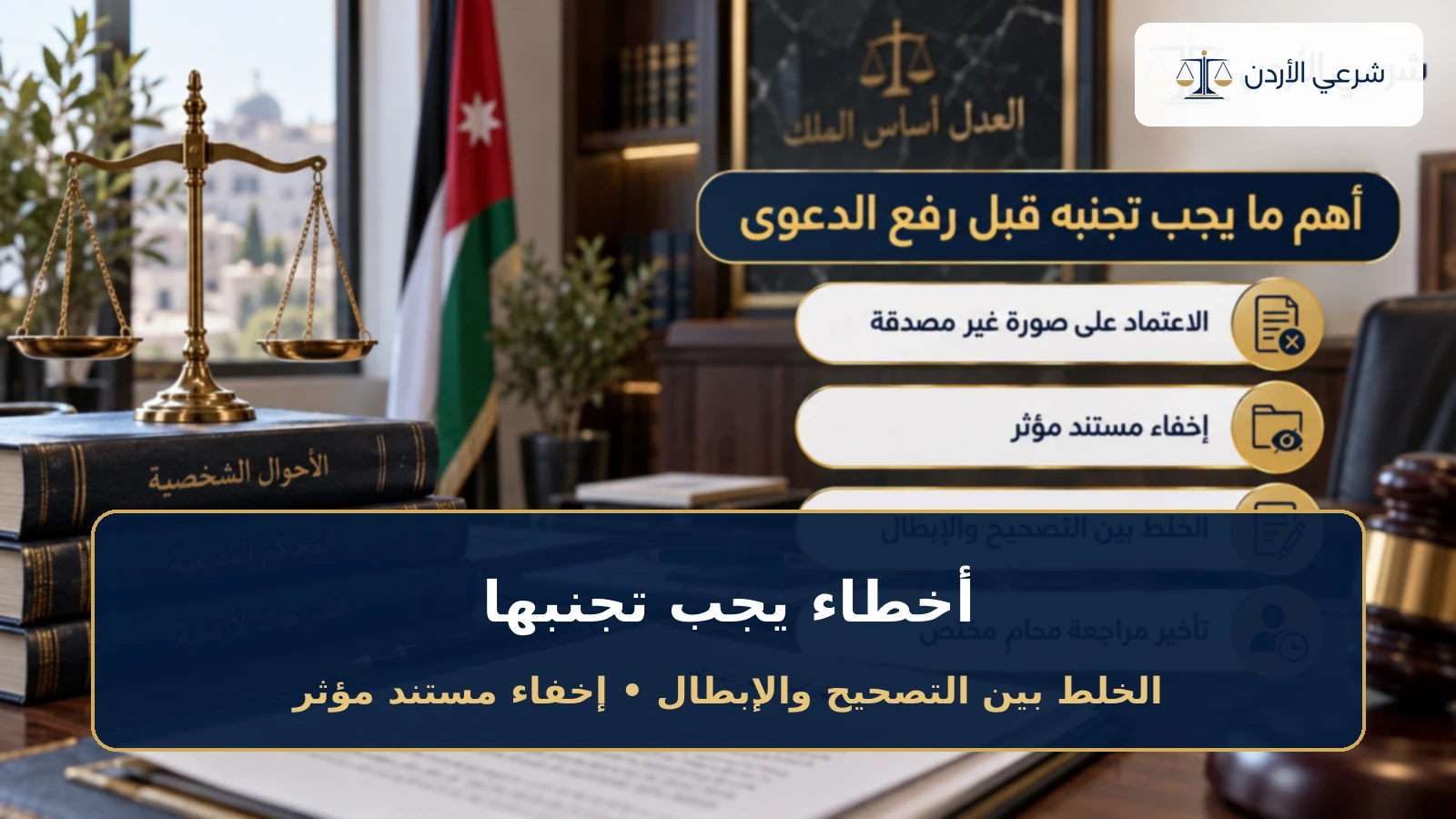 أخطاء يجب تجنبها قبل دعوى إبطال حجة شرعية
