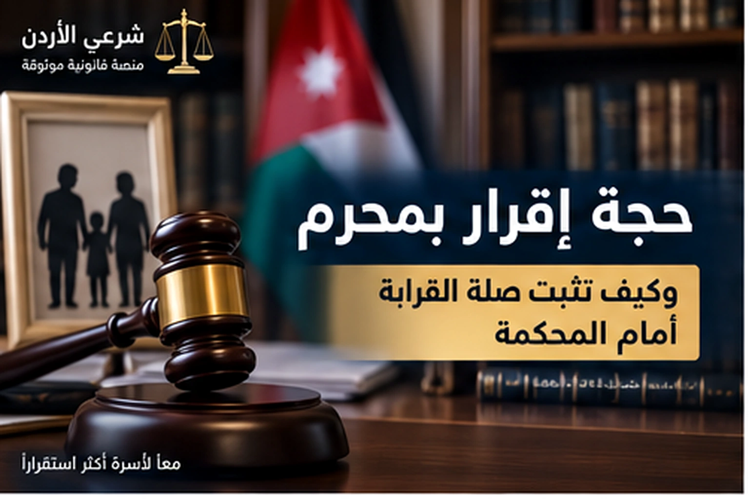 حجة إقرار بمحرم وكيف تثبت صلة القرابة أمام المحكمة